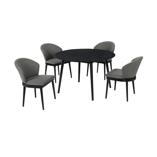 Arcadia and Juno 48 in. 5-Piece Dining Set