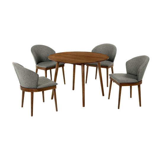Arcadia and Juno 42 in. 5-Piece Dining Set