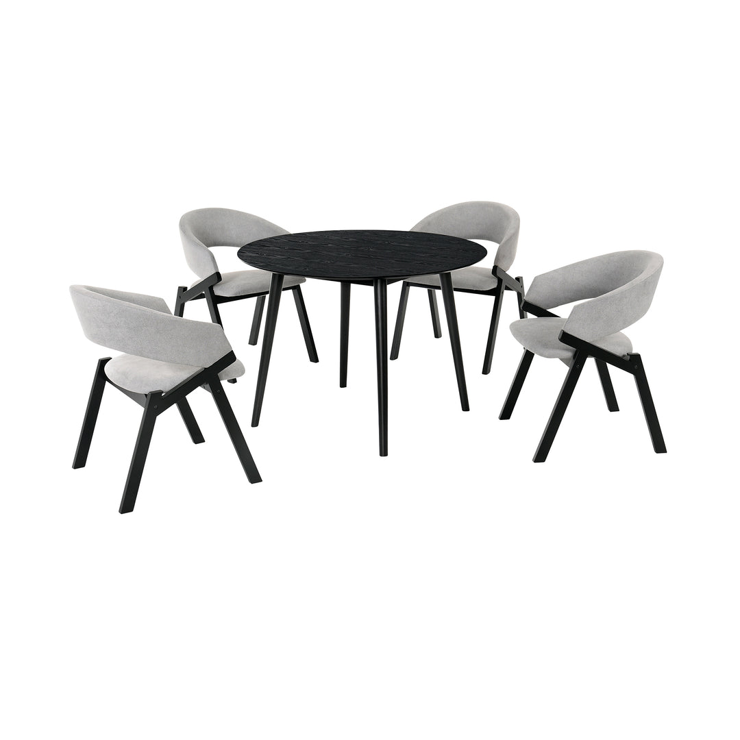 Arcadia and Talulah 5-Piece Dining Set