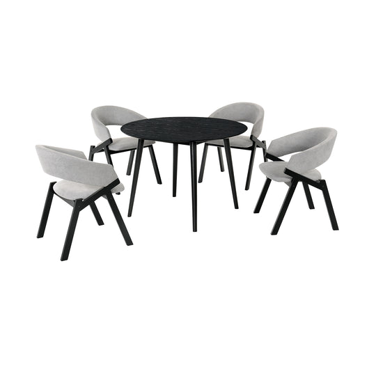 Arcadia and Talulah 5-Piece Dining Set