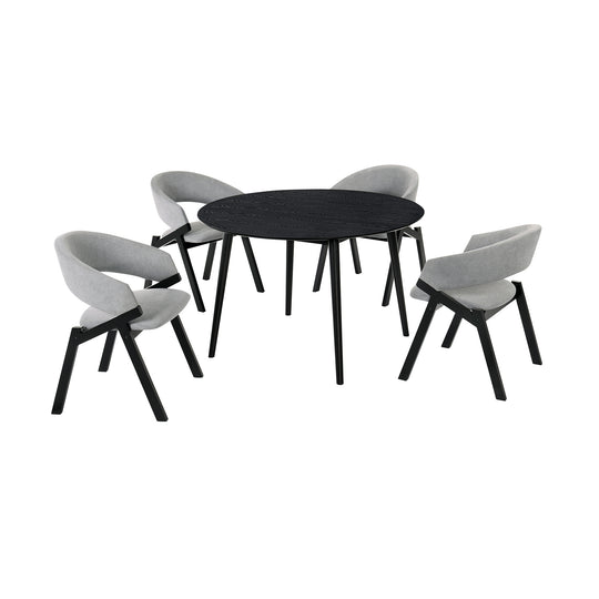 Arcadia and Talulah 5-Piece Dining Set