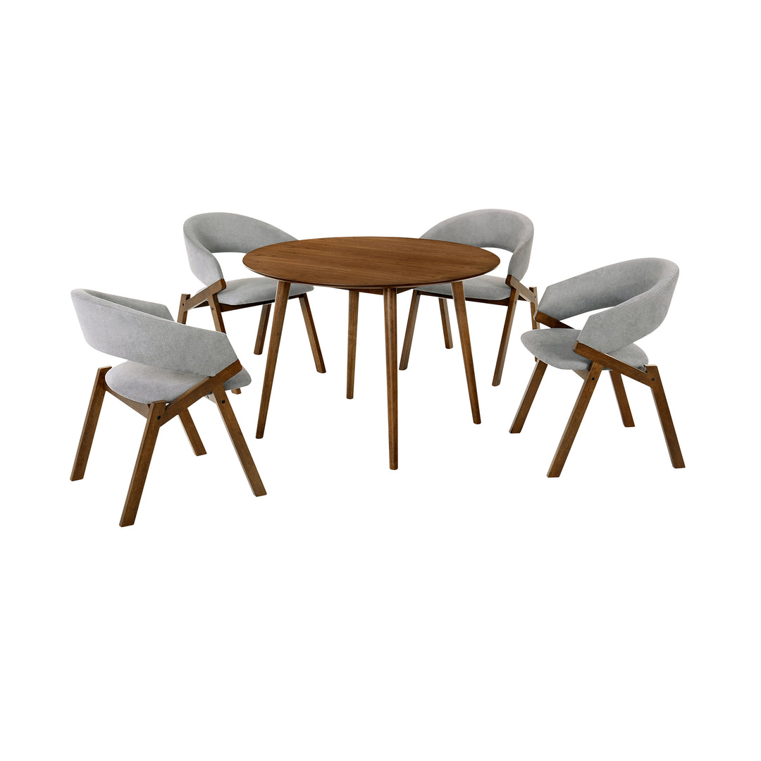 Arcadia and Talulah 5-Piece Dining Set