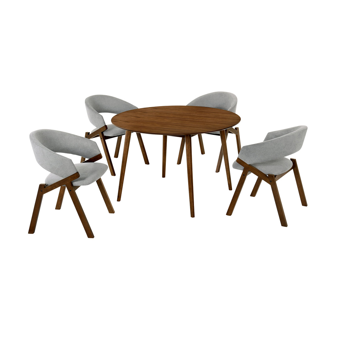 Arcadia and Talulah 5-Piece Dining Set