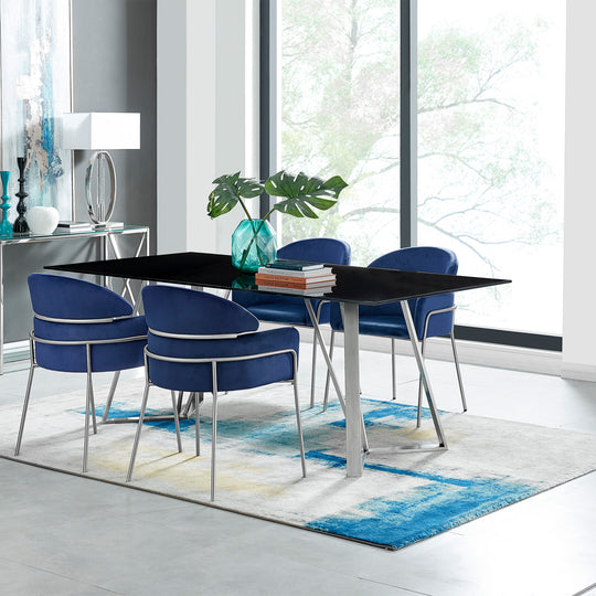 Cressida& Portia 5 Piece Dining Set