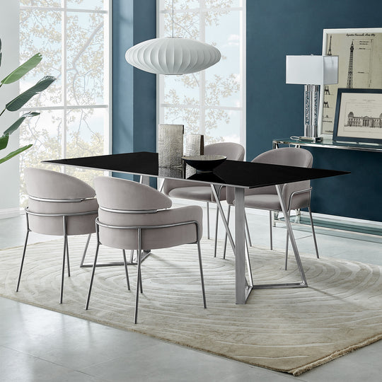 Cressida& Portia 5 Piece Dining Set