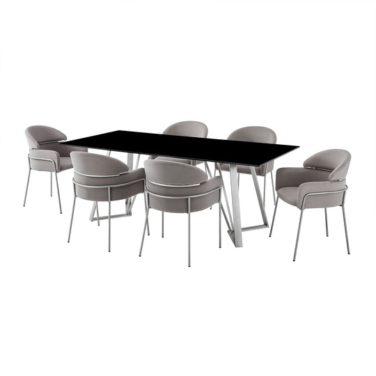 Cressida& Portia 7 Piece Dining Set