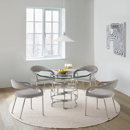 Diaz Morgan 5 Piece Dining Table Set