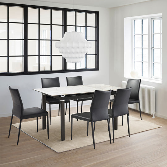 Giana and Kash 7 Piece Extendable Dining Set