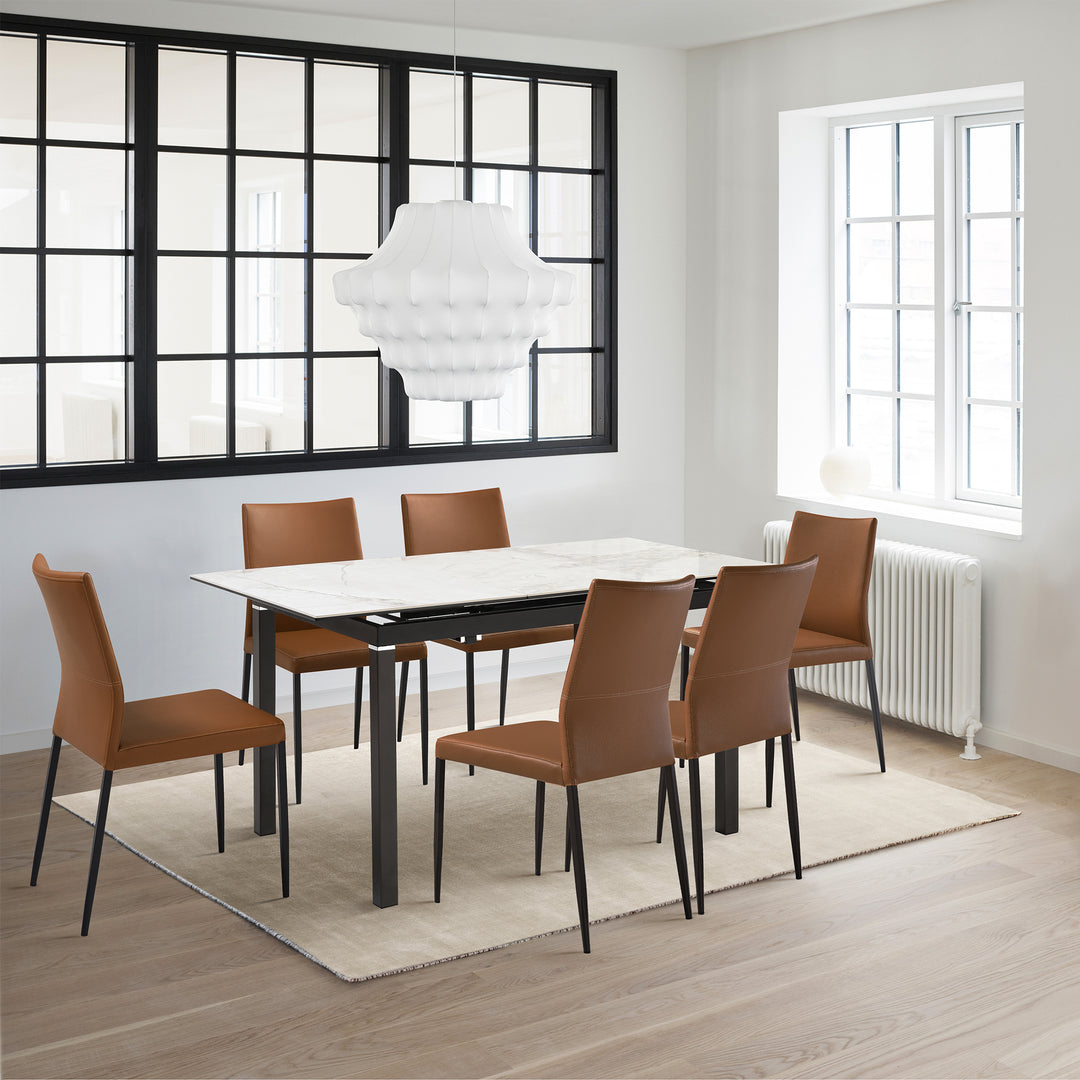 Giana and Kash 7 Piece Extendable Dining Set