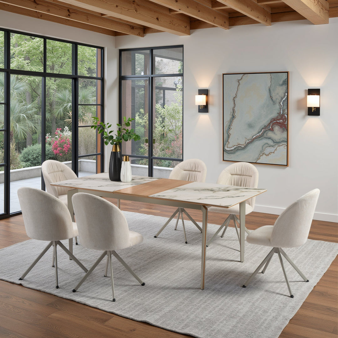 Honey and Hallie 7-Piece Dining Set