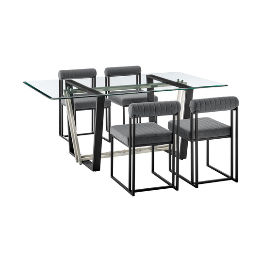 Kai Anastasia 5 Piece Dining Table Set