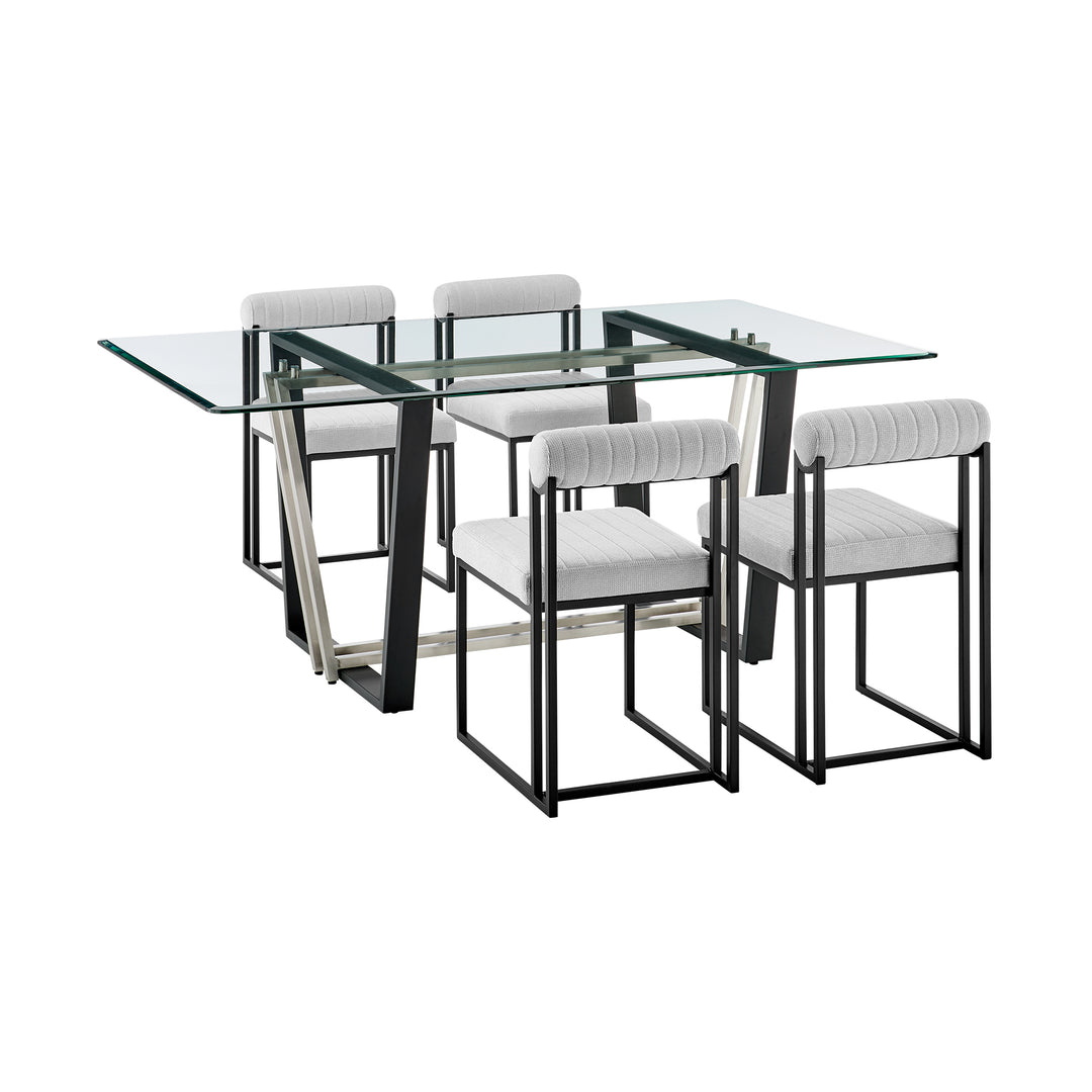 Kai Anastasia 5 Piece Dining Table Set
