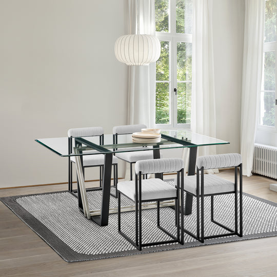 Kai Anastasia 5 Piece Dining Table Set