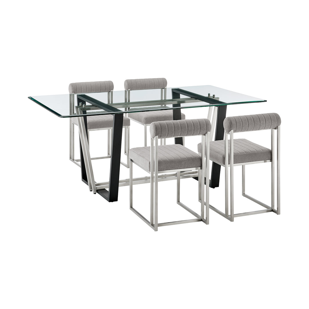 Kai Anastasia 5 Piece Dining Table Set