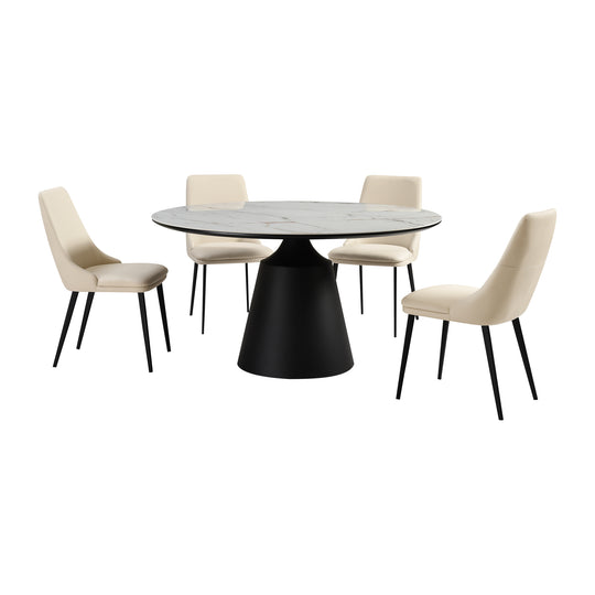 Knox and Genesis 5 Piece Dining Set