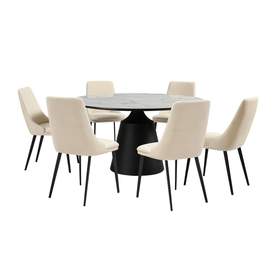 Knox and Genesis 7 Piece Dining Set