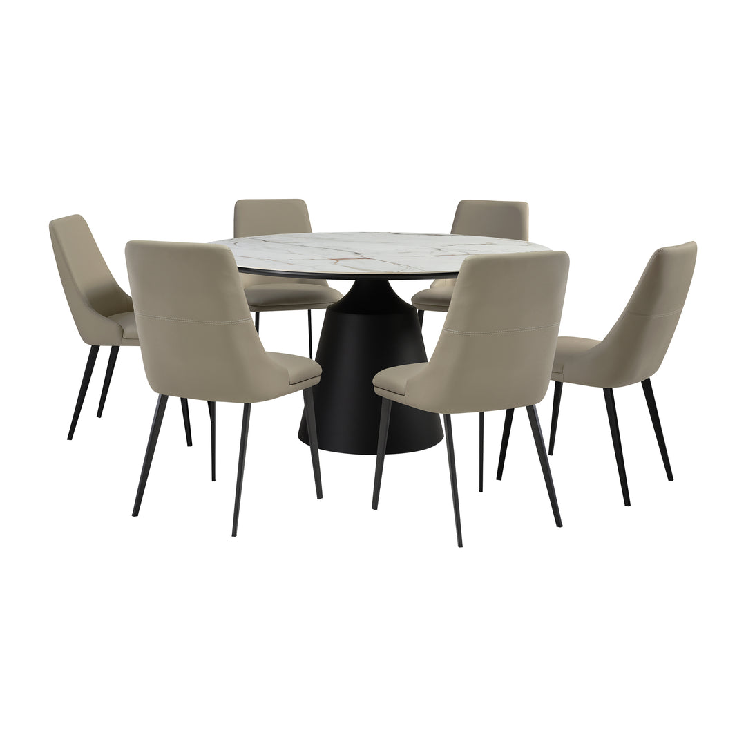 Knox and Genesis 7 Piece Dining Set