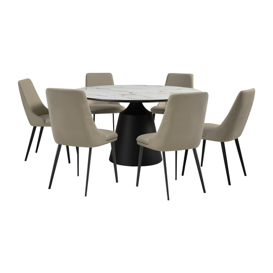 Knox and Genesis 7 Piece Dining Set