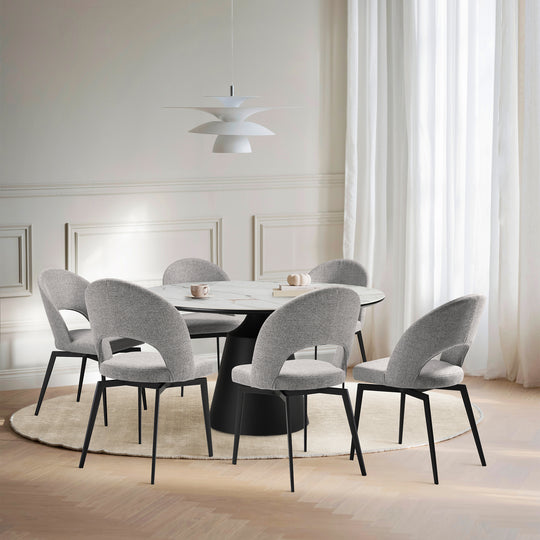 Knox and Lucia 7 Piece Dining Set