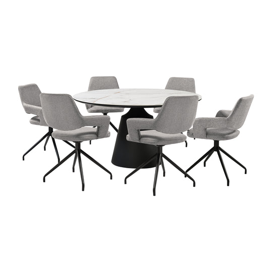 Knox and Penny 7 Piece Dining Set