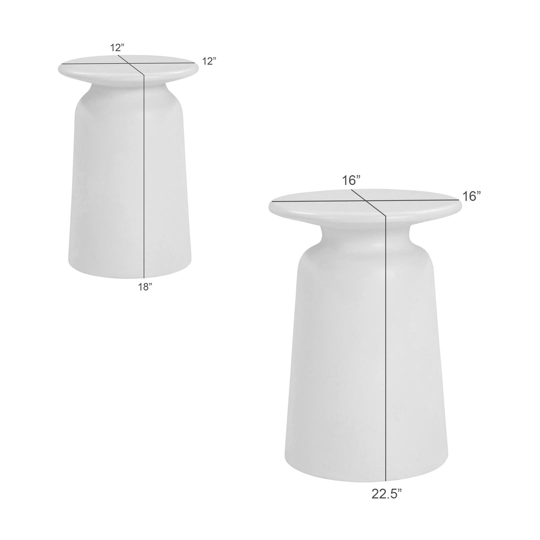 Lithia Indoor Outdoor 2-Piece Table  Set