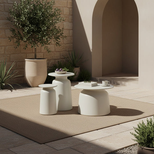 Lithia Indoor Outdoor 3-Piece Table  Set
