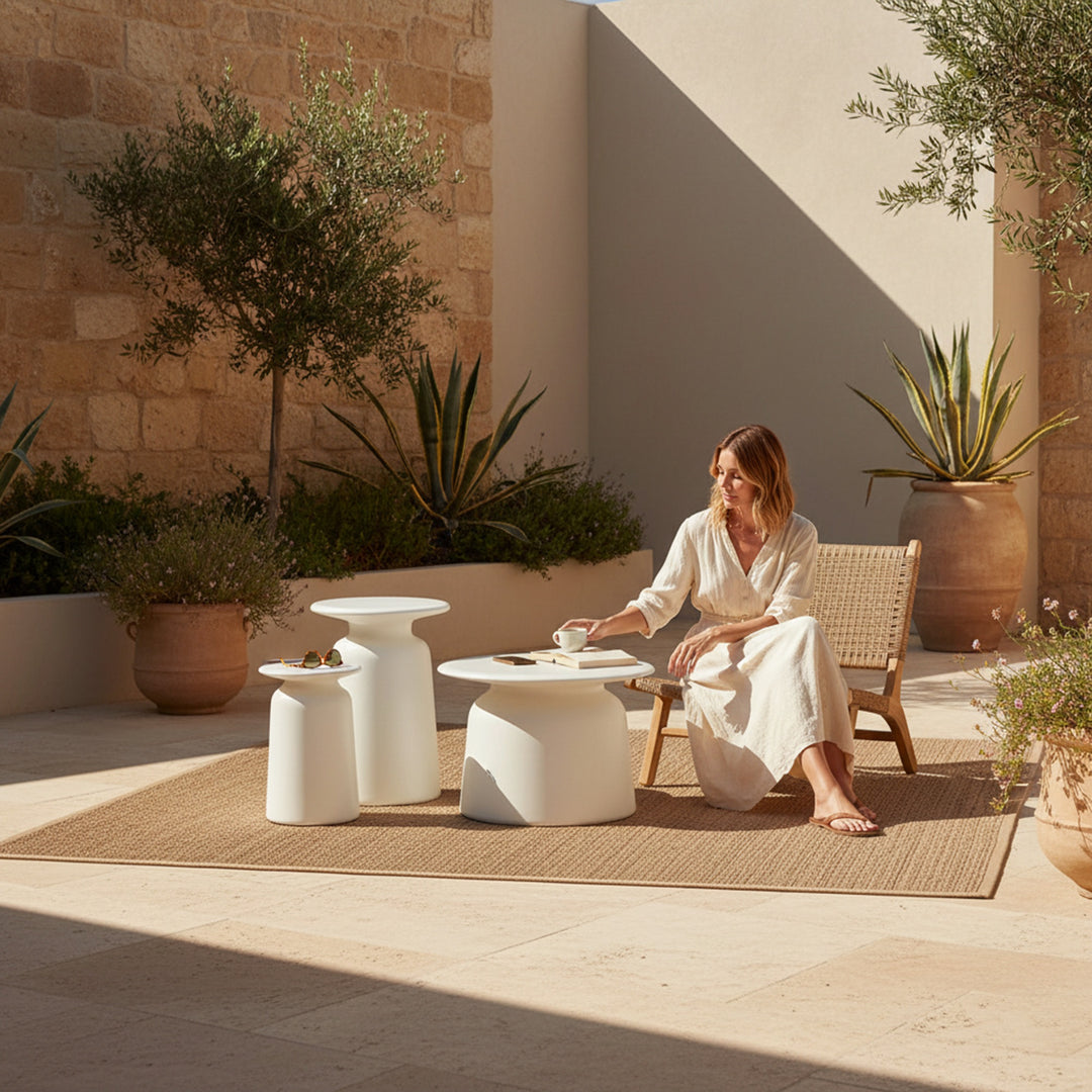 Lithia Indoor Outdoor 3-Piece Table  Set