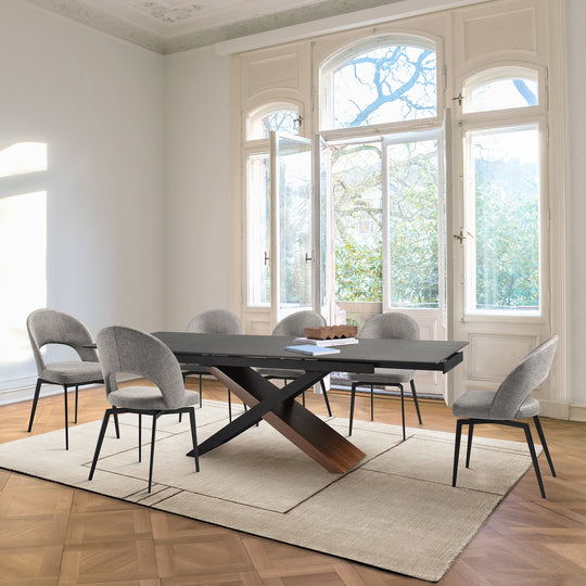 Milena and Lucia 7 Piece Extendable Dining Set