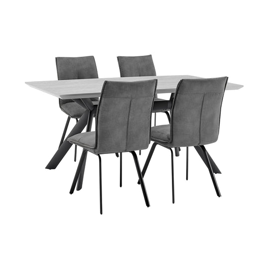 Margot and Rylee 5-Piece Dining Set
