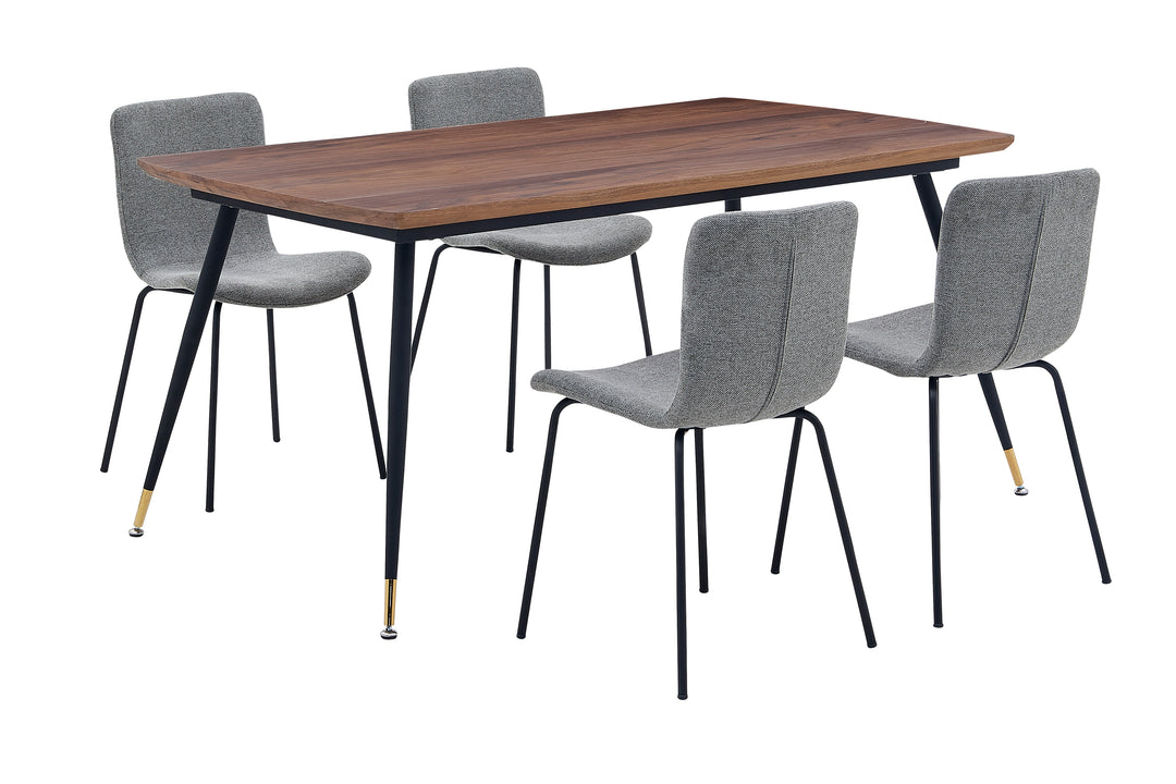 Messina and Gillian 5-Piece Dining Set