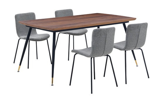 Messina and Gillian 5-Piece Dining Set