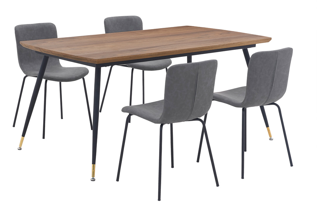 Messina and Gillian 5-Piece Dining Set