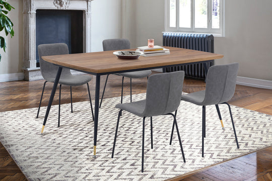 Messina and Gillian 5-Piece Dining Set