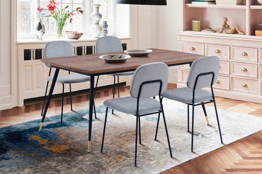 Messina and Lucy 5-Piece Dining Set