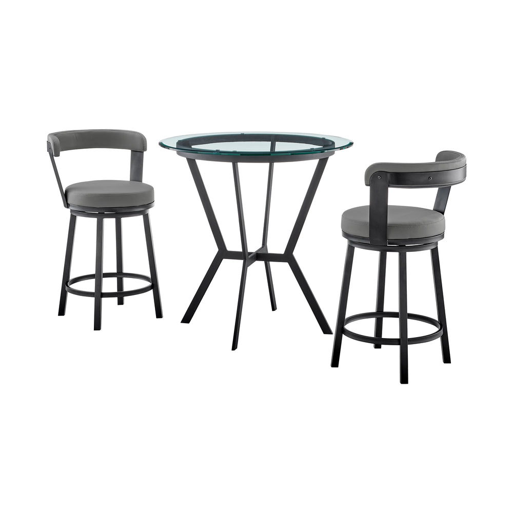 Naomi & Bryant 3 PC Dining Set