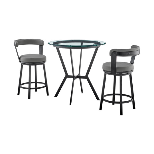Naomi & Bryant 3 PC Dining Set