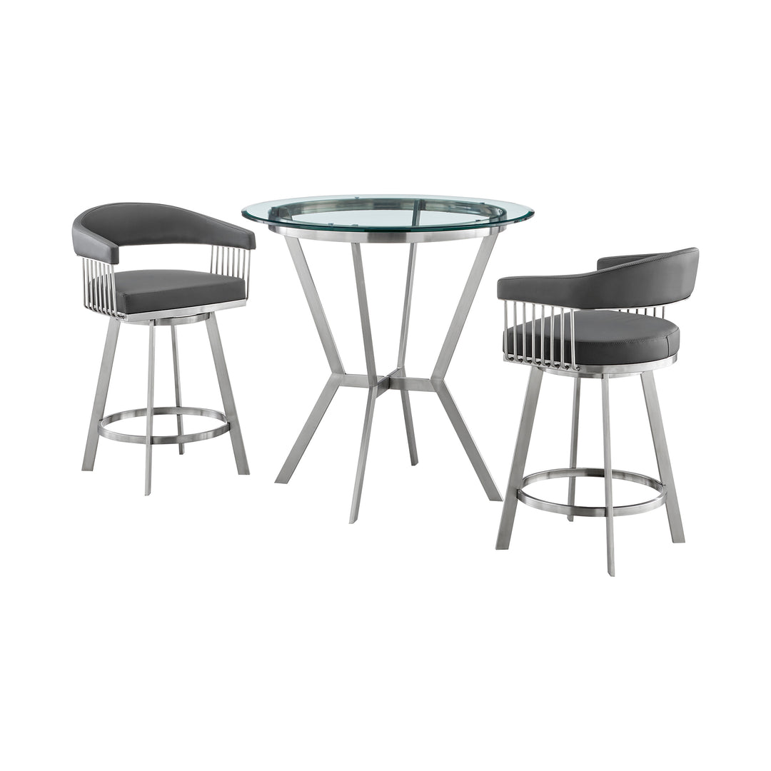 Naomi & Chelsea 3 PC Dining Set