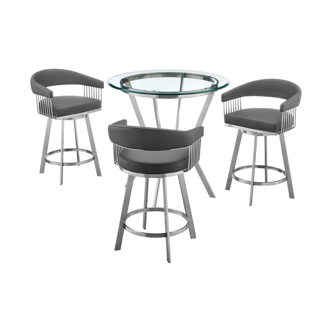 Naomi & Chelsea 4 PC Dining Set