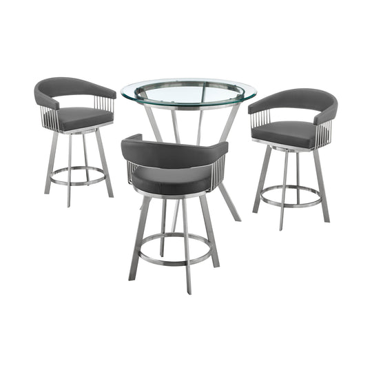 Naomi & Chelsea 4 PC Dining Set