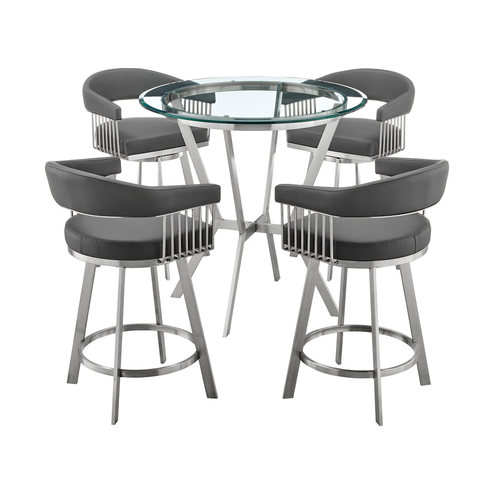 Naomi & Chelsea 5 PC Dining Set