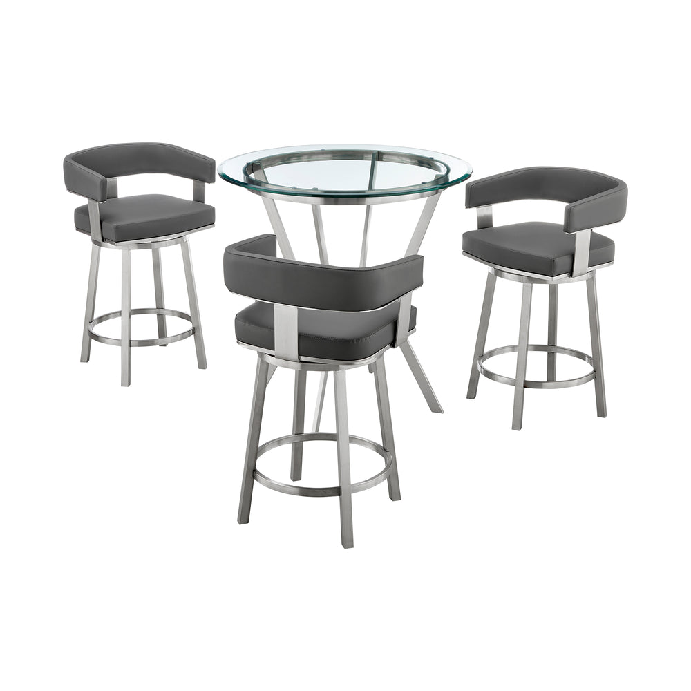 Naomi & Lorin 4 PC Dining Set