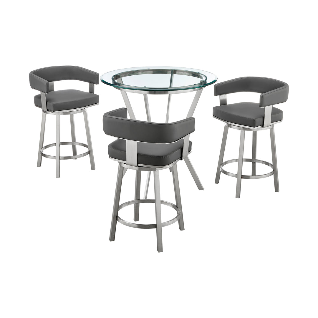 Naomi & Lorin 4 PC Dining Set