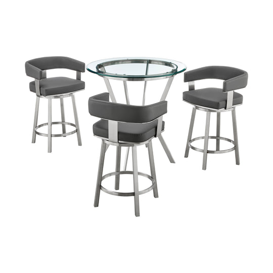 Naomi & Lorin 4 PC Dining Set
