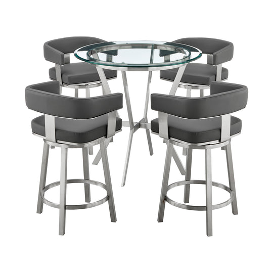 Naomi & Lorin 5 PC Dining Set