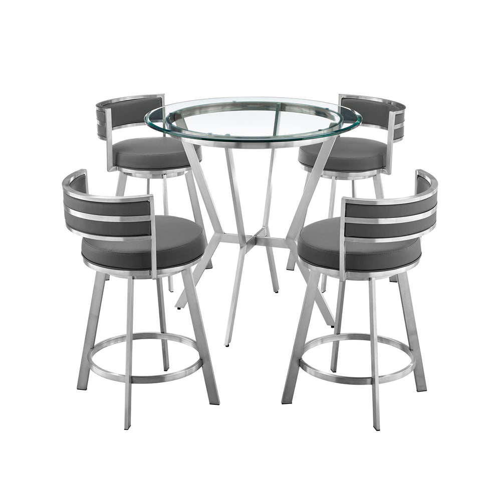 Naomi & Roman 5 PC Dining Set
