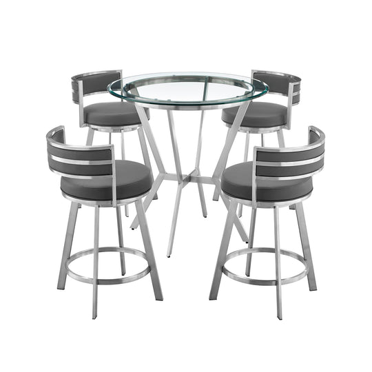 Naomi & Roman 5 PC Dining Set