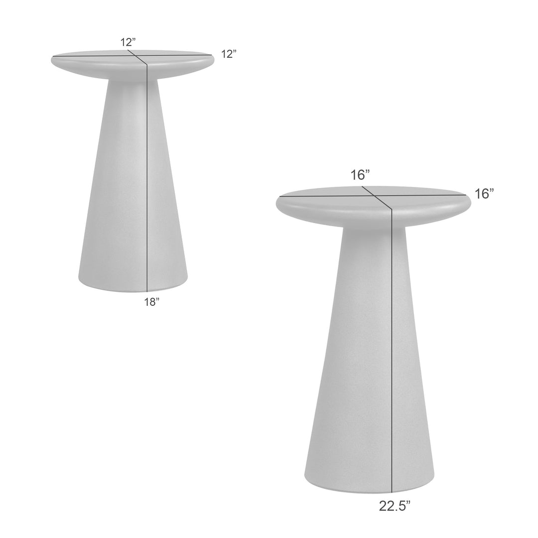 Nyima Indoor Outdoor 2-Piece Table  Set