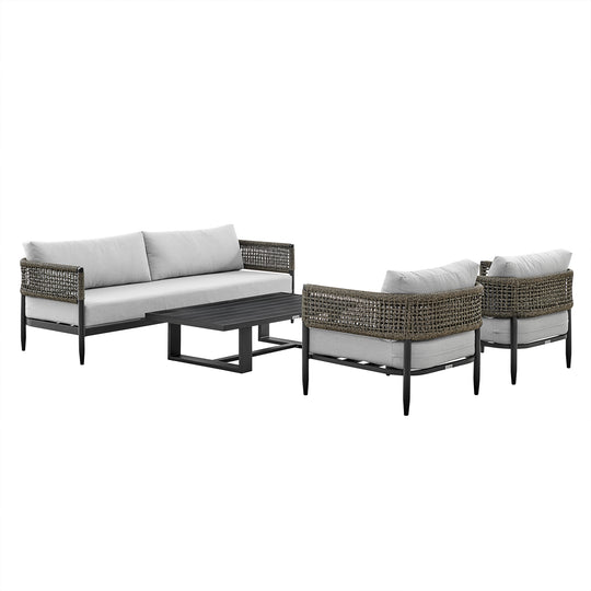 Alegria Outdoor 4PC Conversation Set