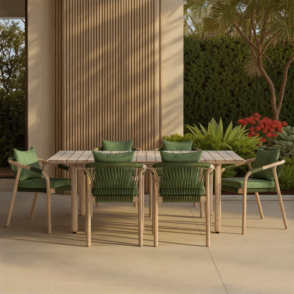 Balmor Outdoor Dining Set – Armen Living