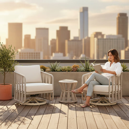 Breeze 3-Piece Outdoor Conversation Set